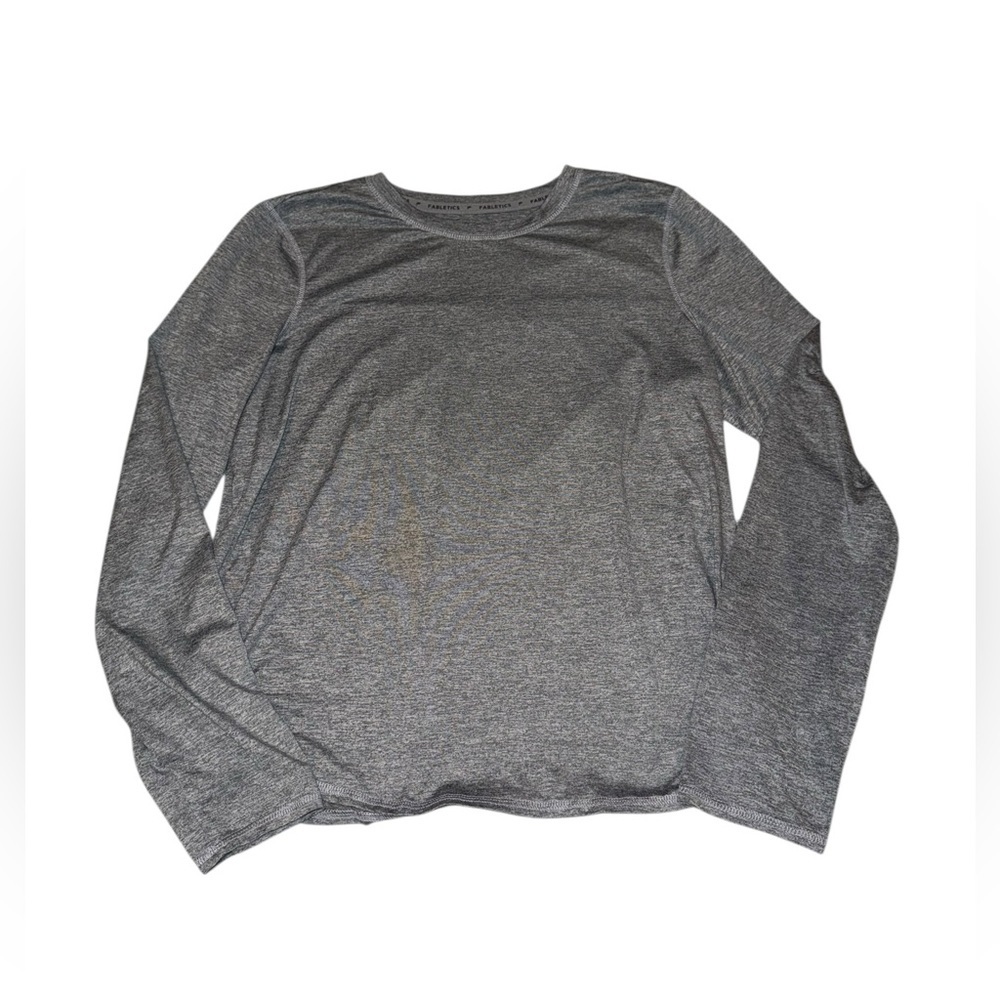 Fabletics Long Sleeve Performance Shirt Men’s Size Large Gray
